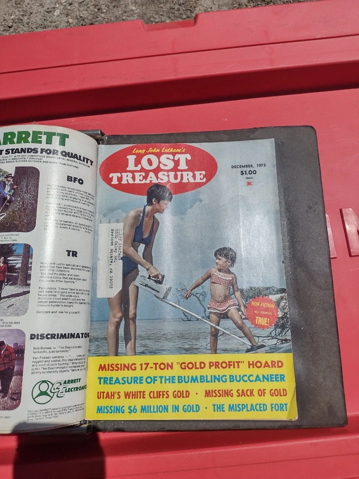 LONG JOHN LATHAM'S TREASURE WORLD MAGAZINE, LOT OF 1, 1975 Foto 1 de 4