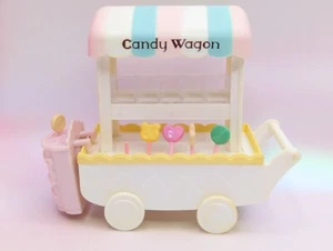 Sylvanian Families Calico Critter Candy Wagon accesorio incompleto - Imagen 1 de 9