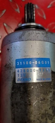 demarreur 1000 V-strom 31100-06G01 - Photo 1/2