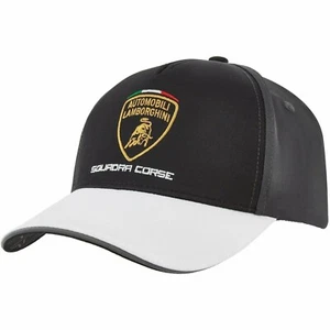 Automobili Lamborghini Squadra Corse Travel Cap Hat LB14CAP2 - Picture 1 of 2