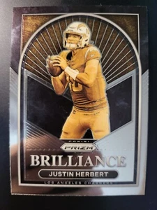 2022 Prizm Justin Herbert BRILLIANCE card #B-7 - Picture 1 of 2