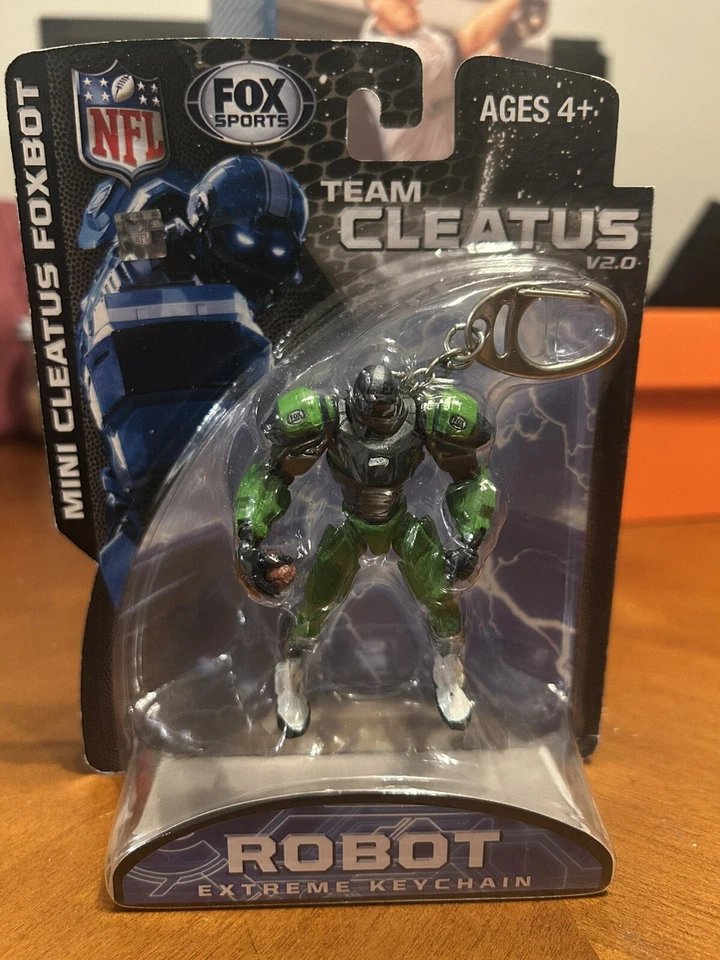 NFL Licensed FH728 Team Cleatus 3 Inch Robot Key Chain - Image 1 of 1