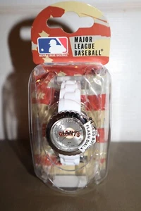 NEW - MLB San Francisco Giants Unisex White Watch Game Time Adjustable Straps - Picture 1 of 4