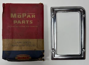 New Old Stock Parking Light Bezel for 1946-1948 Dodge Models Mopar #1154376 - Picture 1 of 1
