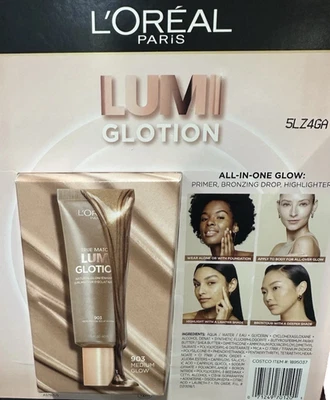 L'Oreal LUMI GLOTION MEDIUM Enhancer 903 *2 PACK* - Image 1 of 4