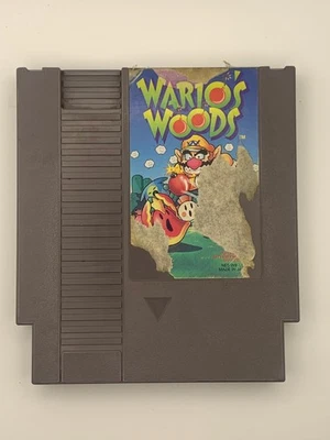Wario Woods (Nintendo NES) Cleaned, Tested, Working (w/ dust cover) - Image 1 of 4