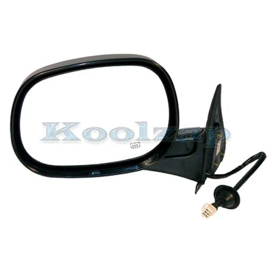 Espelhos dianteiros esquerdos Durango 1998-2000 plástico preto Q - Imagem 1 de 4