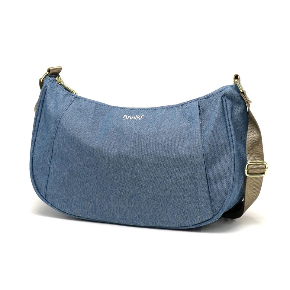 anello GRANDE Messenger Bag in Denim Blue - Image 1 of 4