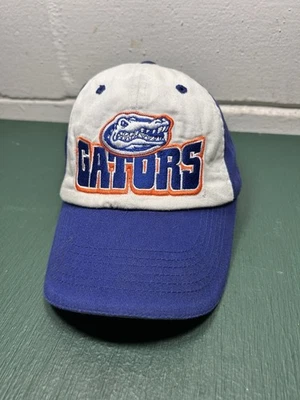 Gorra gorra con correa ajustable azul y blanco Florida Gators arnés cautivador UF Foto 1 de 4