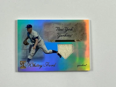 Camiseta deportiva Topps Tribute Whitey Ford 2009 reliquia #75/99 Foto 1 de 2