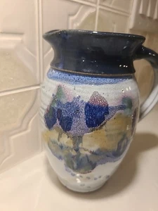 Martha Ungate Hayes Pottery Pitcher Signed 7" - Picture 1 of 7