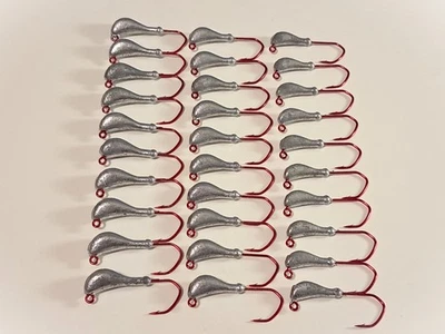 30 Stk. Banana - Jig  13 + 10 + 7  Gramm VMC 5150 3/0 - Bild 1 von 2