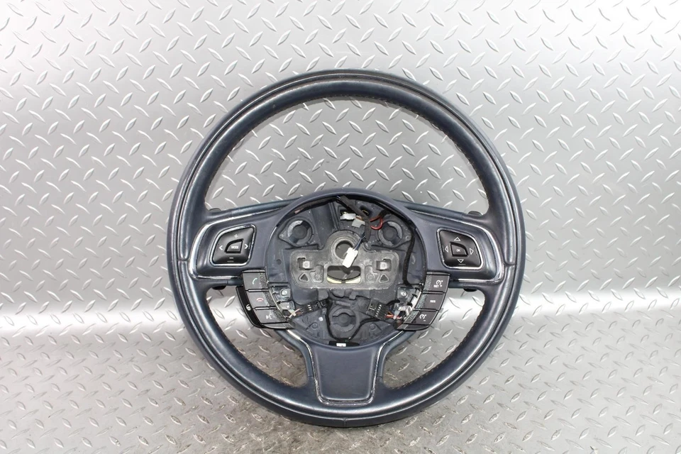 11-13 Jaguar XJ Blue Leather Driver Column Steering Wheel W/ Controls OEM OE WTY Foto 1 de 4