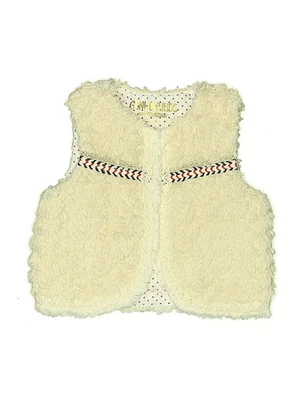 Genuine Kids from Oshkosh Girls White Sweater Vest 2T - Image 1 of 2