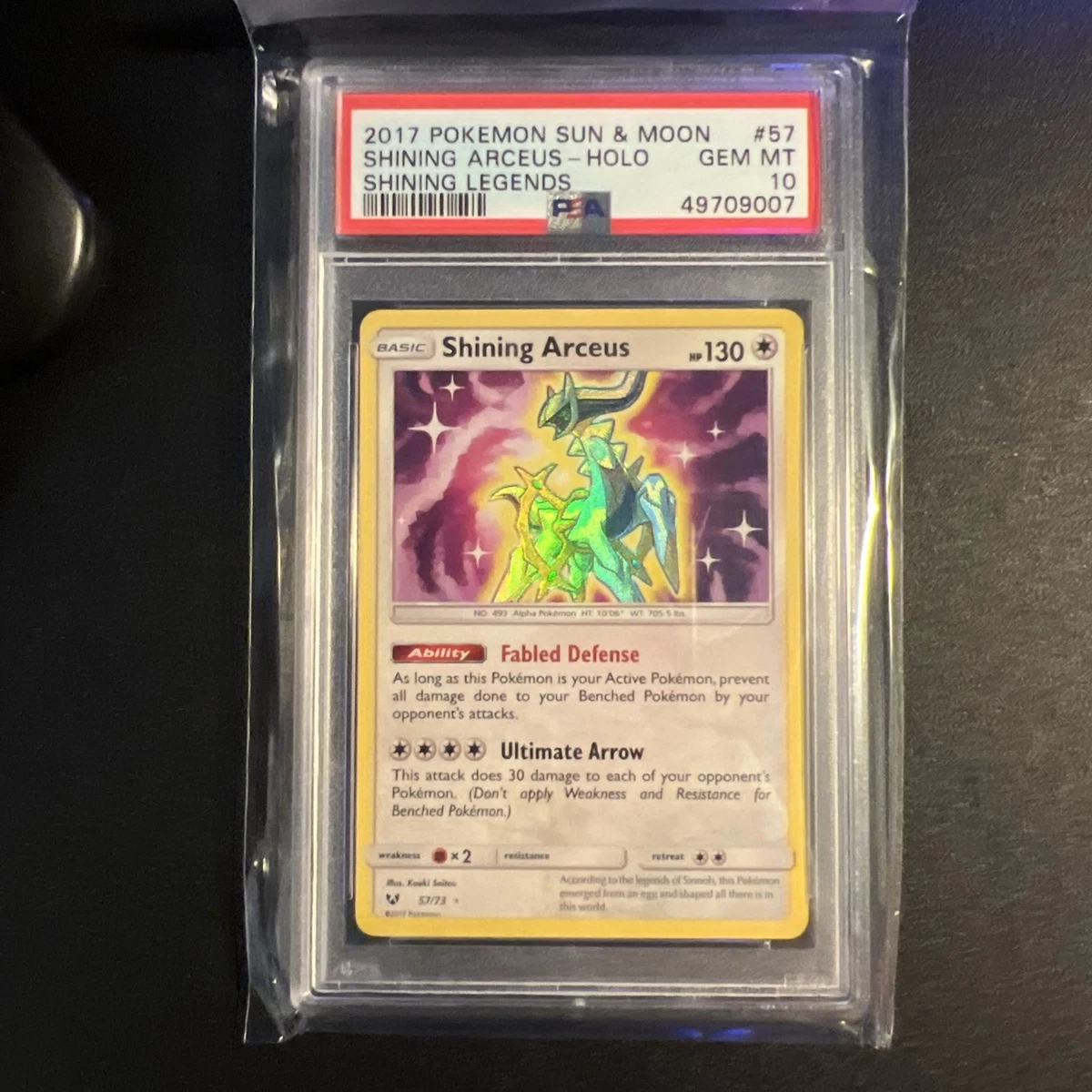 Pokémon TCG Professional Sports Authenticator (PSA) Shining