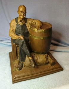 Vintage 1990 Tom Clark Uncle Herschel Cracker Barrel Figurine #42 Artist Signed - Picture 1 of 12