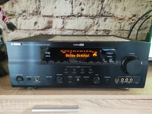 Yamaha RX-V663  AV Dolby Digital  Receiver mit HDMI mit Fernbedienung Mikrofon - Bild 1 von 4