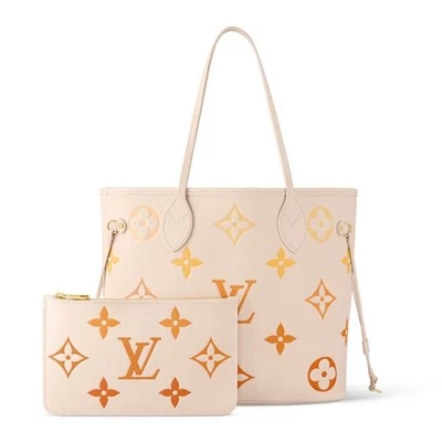 LOUIS VUITTON Neverfull MM Tote Bag BY THE POOL M46516 Monogram Purse Auth New - Image 1 of 4