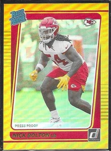 Panini Nick Bolton Gold Foil 2021  - Foto 1 di 1