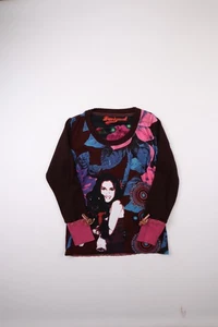 Ladies Desigual Multicoloured Long Sleeve Jumper Size S - Picture 1 of 4
