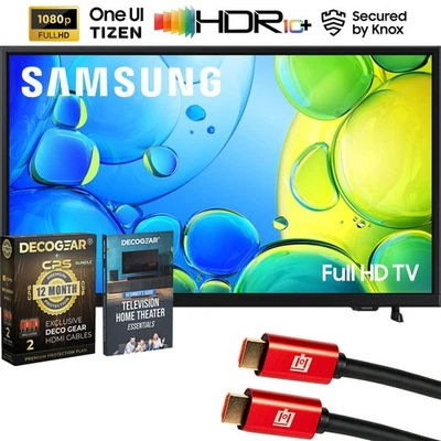 Samsung 40 inch 1080P FHD F6000F 4K Smart TV (2025) w/ Extended Protection Plan - Image 1 of 4