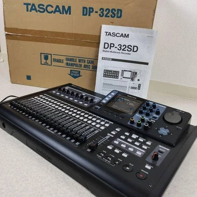 TASCAM DP-32SD Digital Portastudio Multitrack Recorder Japan Tested Working - Image 1 of 4