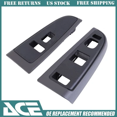 2x Power Window Switch Bezel Left Right For GMC Sierra 1500 Classic 6.0L 2007 — 第 1/4 张图片