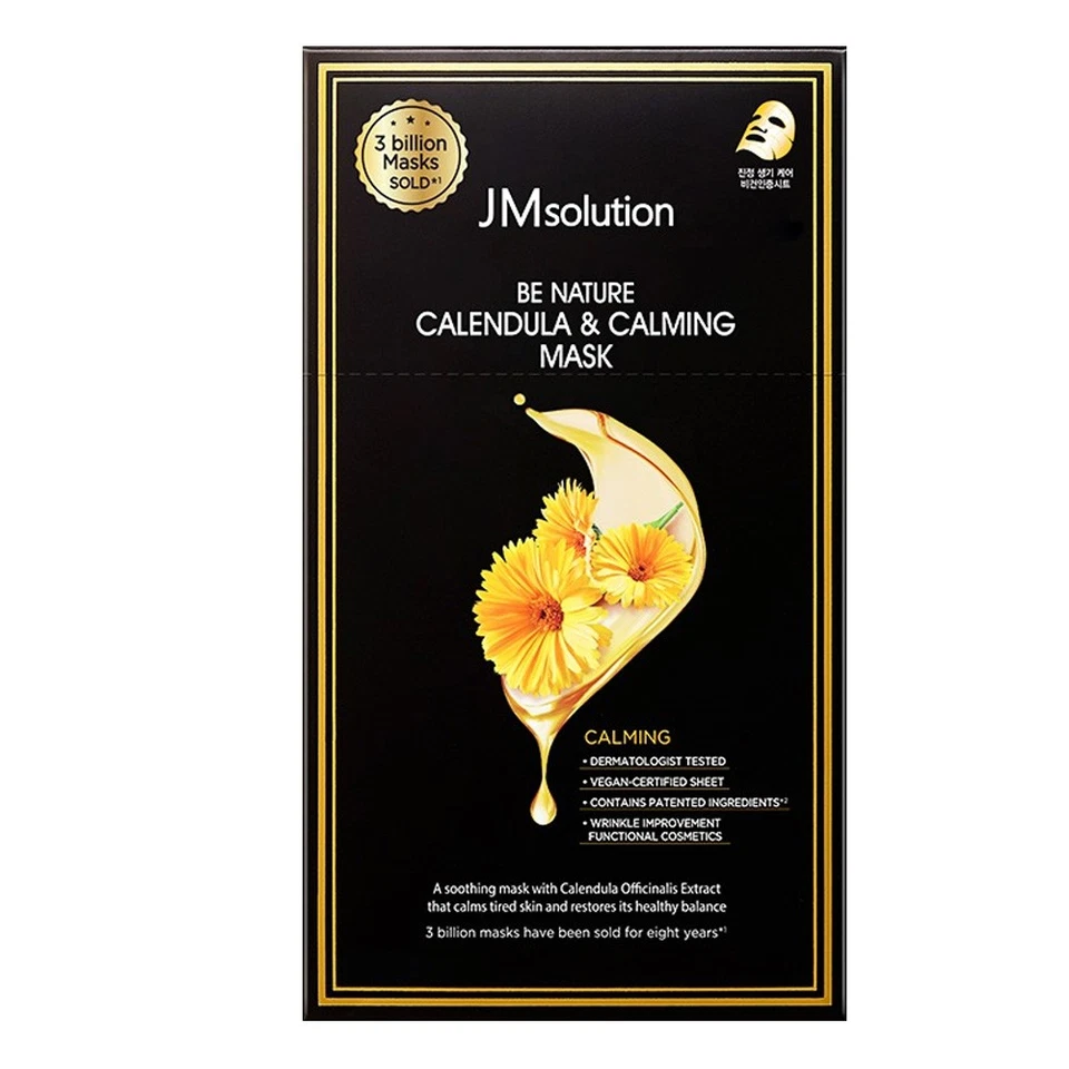 [JMsolution] Be Nature Calendula & Calming Mask - 1pack (10pcs) - Image 1 of 1
