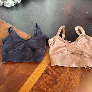 Free people good karma a lot scoop desert black sports bra crop - Picture 1 of 7