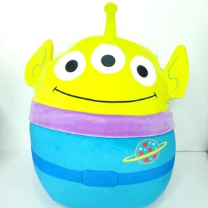 Jazwares Toy Story Pixar Alien Squishmallow Plush Stuffed Animal Green 3 Eye 16" - Picture 1 of 8