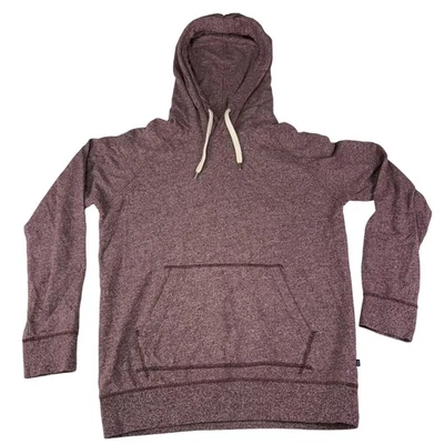 Sudadera con Capucha American Eagle Para Hombre Mediana Roja Jaspeada Pullover Ajuste Estándar Foto 1 de 4