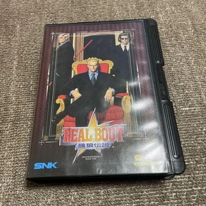 SNK NEO GEO Real Bout Fatal Fury Neo Geo ROM AES Japan - Picture 1 of 8