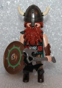 Playmobil Vichinghi Danesi Guerriero "Rollo" Cavaliere Custom - Picture 1 of 2