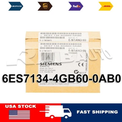 New Siemens 6ES7 134-4GB60-0AB0 6ES7134-4GB60-0AB0 SIMATIC DP ELECTRONIC MODULE - Image 1 of 4