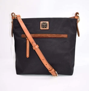 Bolso Bandolera Dooney & Bourke Negro Margarita Portador de Letras - Imagen 1 de 13