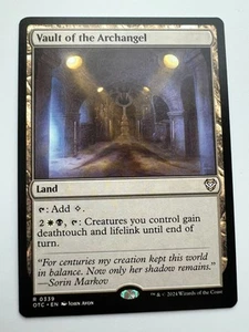 Vault of the Archangel Commander: Outlaws of Thunder Junction Regular OTC - Picture 1 of 1