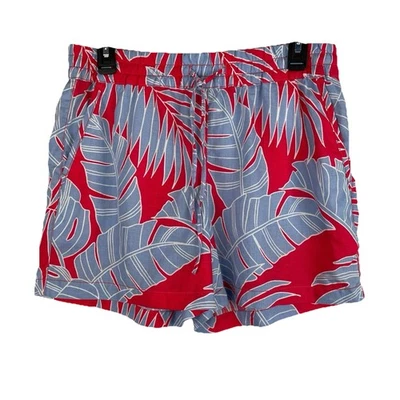 Tommy Bahama Talla Pequeña Peninsula Palms Tiro Alto Lino Pantalones Cortos Tropical Genial Foto 1 de 4