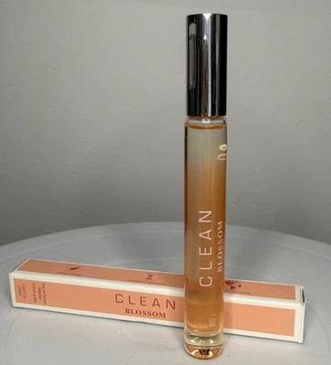 CLEAN - Blossom духи роллер парфюмированная вода .34oz / 10 мл путешествий новый в коробке - Изображение 1 из 4