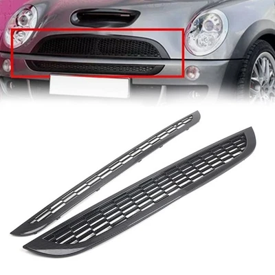 ABS Front Bumper Grille Mesh Grill For BMW Mini Cooper S R50 R52 R53 2001-2006 - Image 1 of 4