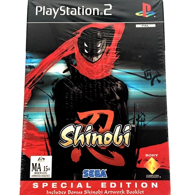 Shinobi  Special Edition PlayStation 2 PS2 (2002) AUS PAL Brand New & Sealed - Image 1 of 4