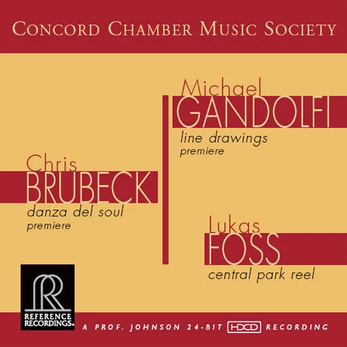 RR | Concord Chamber Music Society - Gandolfi / Brubeck / Foss CD - Bild 1 von 1