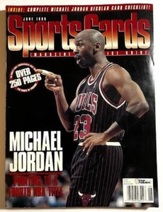SPORTS CARDS MAGAZINE ~ 1996 Issue w/ Michael Jordan cover - Picture 1 of 1