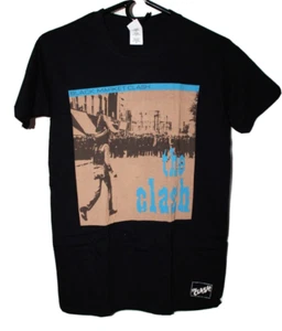 New Official The Clash Black Market Clash Ring Spun Black T Shirt Size Small - Picture 1 of 9