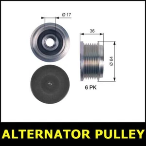 Alternator Pulley Fits Citroen RELAY 2.2 4HG 4HH 4HJ 4HU 4HV 1317PAO - Picture 1 of 3