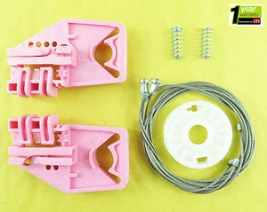 KIT REPARACIÓN REGULADOR VENTANA ELÉCTRICO SKODA OCTAVIA CLIPS DELANTERO IZQUIERDO - Imagen 1 de 1