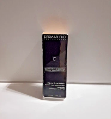 Dermablend Leg and Body Makeup Body Foundation SPF 25 - FAIR NUDE 0N 3.4 oz - Image 1 of 4