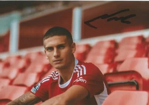 NOTTINGHAM FOREST: NICOLAS DOMINGUEZ SIGNED 6x4 PORTRAIT PHOTO+COA - Picture 1 of 1