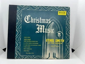 VTG Decca Records ETHEL SMITH Christmas Music on Organ 2 Records LPs 1949 - Picture 1 of 24