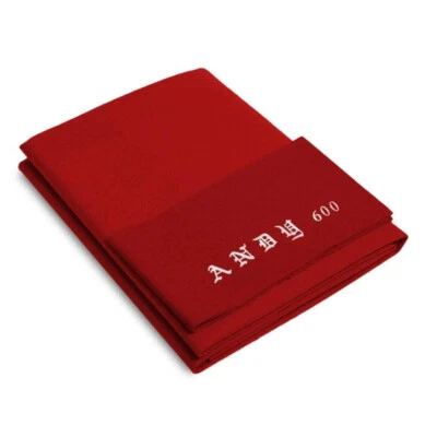 ANDY'S CLOTH Andy's 600 Cloth - 8' Set - Burgundy Pool Table Cloth - Value added items