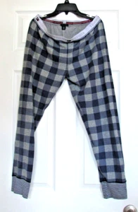 Womens Blue gray S/P plaid Tommy Hilfiger pants - Picture 1 of 6
